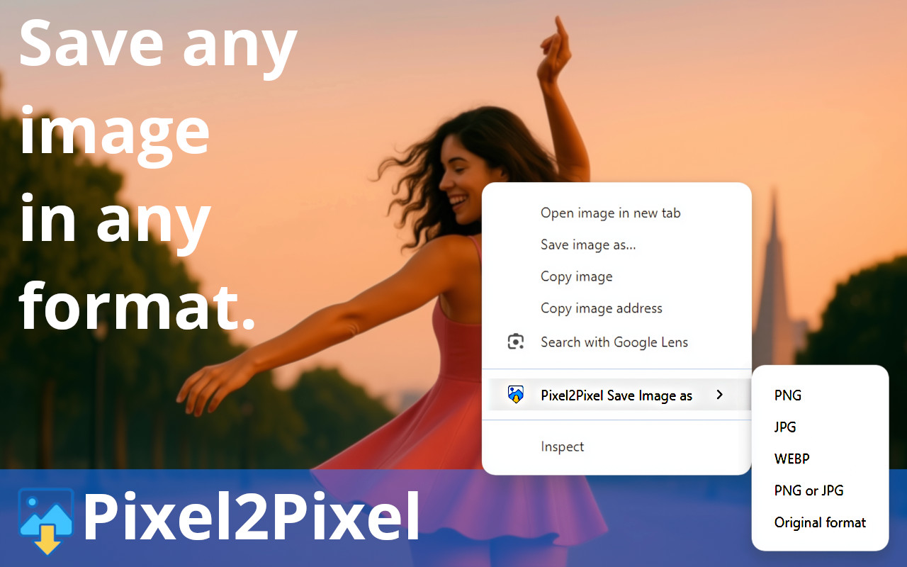 Save any image in any format
